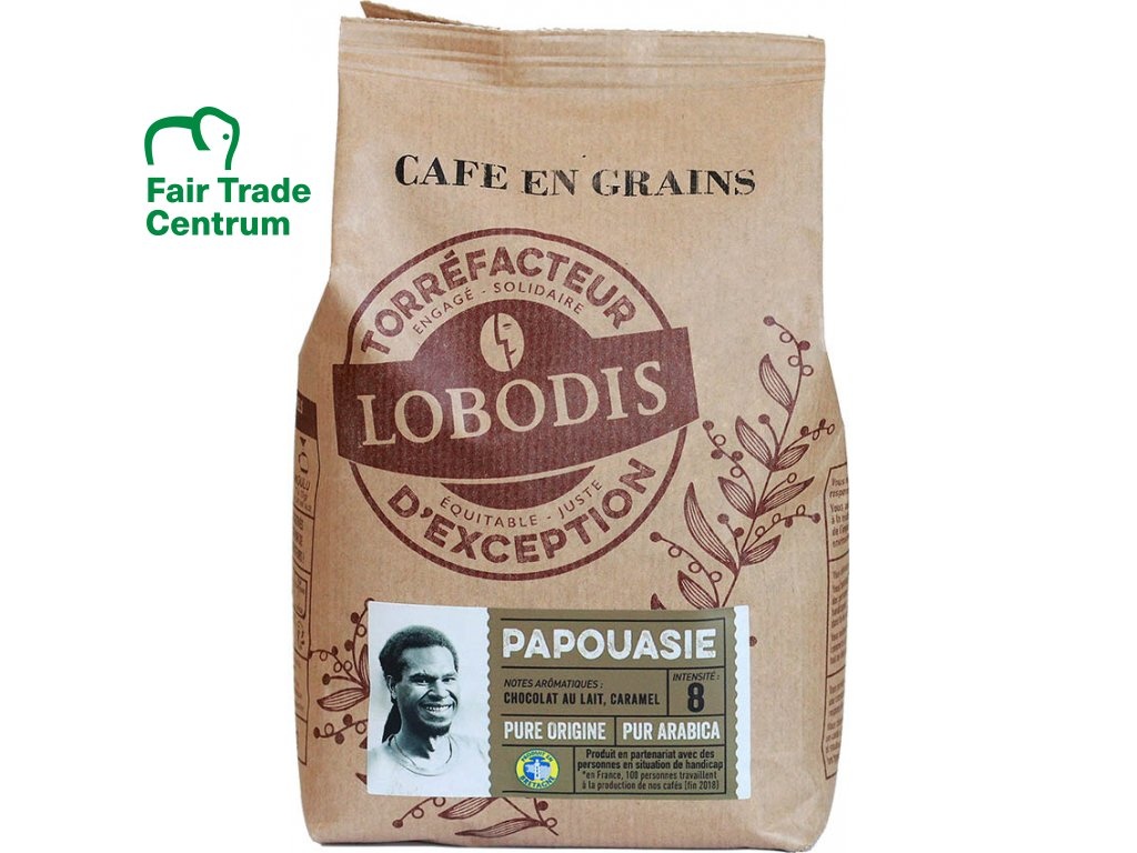 Bio káva Papuouasie 500g Lobodis 